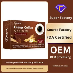 กาแฟดำผสมคาเฟอีนสำเร็จรูป แมนลี่ เอนเนอร์จี้ เพิ่มสมรรถภาพทางเพศชาย 10 กรัม x 10 ซอง บรรจุกล่อง ผลิตภัณฑ์จากเหอหนาน - Product Image 4