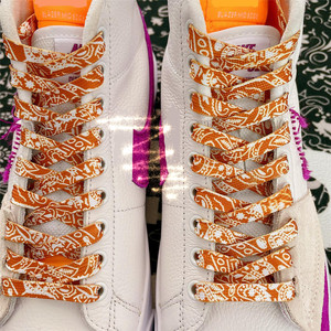 Dây Giày Họa Tiết Paisley Với Dây Giày In Ren Rỗng - Product Image 2