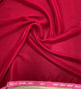 2021 Popular Plain Dyed <strong>Purple</strong> Color Micro <strong>Velvet</strong> 9000 PD Woven Fabric Weight 120gsm for Women's Dresses - Product Image 6