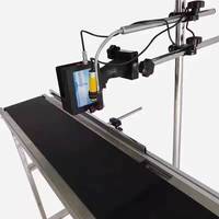 Mini Tij Handheld 12,7mm Máquinas Caja Máquina de impresión Impresora de inyección de tinta Fecha de caducidad Codificación Impresora de inyección de tinta