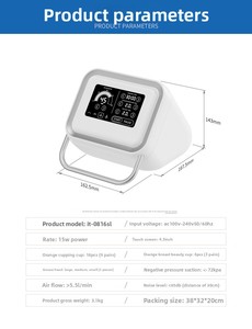 Appareil de ventouses sous vide 3 en 1 pour le lifting des <span class=keywords><strong>seins</strong></span> et des fesses, masseur mammaire - Product Image 6
