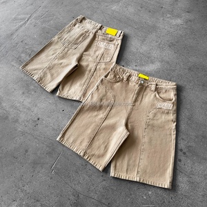 Custom Vintage <b>Denim</b> Pants Fashion Wear 14 Oz Heavyweight Streetwear Jeans Pants for Men Loose Straight Baggy Jeans Manufacturer - Product Image 2