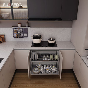 Mobili da Cucina Sofeyia in MDF Moderno, Design Modulare Ecologico per Appartamenti, Alta <span class=keywords><strong>Qualità</strong></span> - Product Image 4