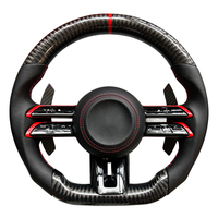 Ohc Personnalisé Sport Volant en Cuir Fibre de Carbone PVC pour Mercedes-Benz AMG C-CLASS CLA GLA CLK CLS AMG W204 W212 W213
