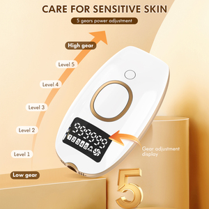 Usage domestique Mini Portable Pulse Light Épilateur Laser IPL Épilation Laser Rasage Indolore Épilateur Dispositif Pour Le Visage Et Le Corps - Product Image 4
