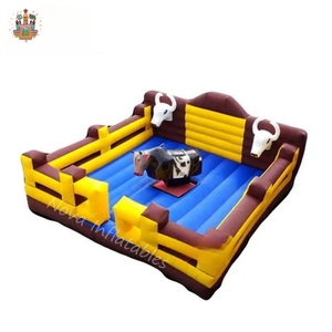 Juego Inflable NOVA Wipeout <span class=keywords><strong>Total</strong></span> Sweeper Eliminator Toxic Meltdown - PVC de Grado Comercial, 1 Año de Garantía, Kits de Reparación de Sopladores - Product Image 1