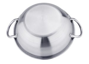 16 <span class=keywords><strong>pouces</strong></span> Inoxydable En Acier En Plein Air Grand Wok Costume Pour La Friture ou Bouillante - Product Image 3