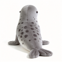 Peluche personnalisée réaliste, peluche phoque gris, animal en peluche, fabricant de peluches sur mesure
