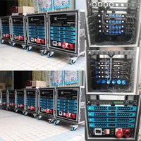 Système Line Array All-Weather Neodymium Woofer 3 voies Dual 10 inch Amplifier Speaker