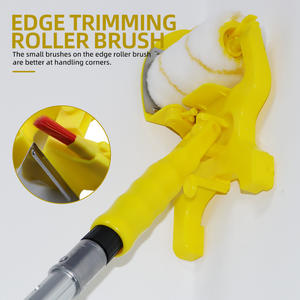 Extentool <span class=keywords><strong>Rodillo</strong></span> de pintura con mango, cepillo de cerdas suaves, herramienta <span class=keywords><strong>para</strong></span> limpieza de paredes y <span class=keywords><strong>techos</strong></span> del hogar, <span class=keywords><strong>rodillo</strong></span> <span class=keywords><strong>para</strong></span> <span class=keywords><strong>recortar</strong></span> pintura - Product Image 6