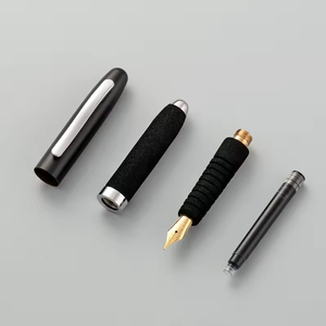 Penne Stilografiche Mini in Metallo Economiche 2026, Piccole e Carine, Novità in Gomma EVA, Penna Calligrafica con Inchiostro a Base d'Acqua per Uso Alberghiero e Aziendale - Product Image 6