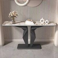 Table console de salon moderne et durable de haute qualité, table de couloir dorée luxueuse pour hôtel familial, vente en gros