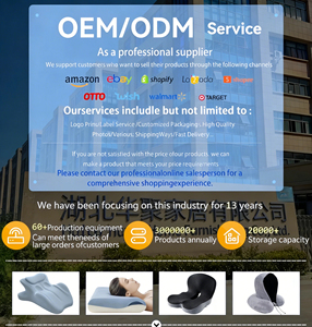 Almohada de espuma viscoelástica en forma de U para dormir de lado, con funda extraíble y lavable, material de gel de poliéster, para aliviar el dolor de cadera. - Product Image 5