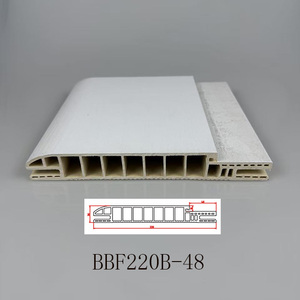 <span class=keywords><strong>Marco</strong></span> Decorativo Simple de WPC, <span class=keywords><strong>Marco</strong></span> de Puerta Personalizable, Impermeable y sin Pintura - Product Image 3