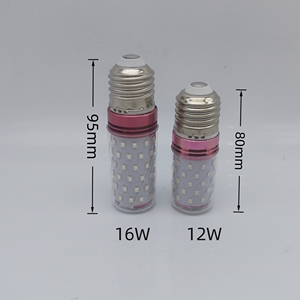 Màu đỏ dẫn Bóng đèn 12W 16W 85-265V E27/E14 IP44 CE chứng nhận cao lumens tiết kiệm năng lượng nóng bán đèn màu hồng tím vàng - Product Image 3