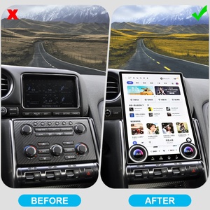 NaviHua Tesla Screen Multimedia Car Android Radio <b>Auto</b> Head Unit Monitor Carplay GPS Navigation for New Nissan GTR 2007 2022 - Product Image 4