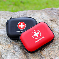Mini trousse de premiers soins en matériau EVA taille de voyage pour la survie d'urgence en plein air pour voiture famille maison enfants et Camping randonnée