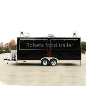Food Carts Houston Food Trucks Scooter Trailer Mobile Food Vending Trailer for Sale - Product Image 4