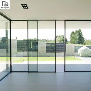 Porte coulissante toute neuve, cadre en alliage d'aluminium ultra-fin, verre simple, étanche, insonorisée, en fibre de verre, design moderne, <span class=keywords><strong>cave</strong></span> à <span class=keywords><strong>vin</strong></span> - Product Image 3