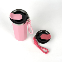 Tasses à café isothermes avec logo, gourdes sous vide 350 ml 500 ml, tasses de voyage isolées pour voiture, portables, personnalisables, en acier inoxydable à double paroi