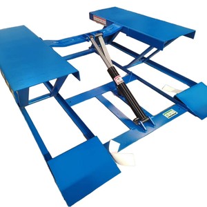 Plateforme élévatrice à ciseaux hydraulique mobile de 2,8 tonnes pour réparation automobile, hauteur de levage 650 mm, usage intensif - Product Image 1