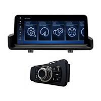 Lecteur DVD de voiture Android à écran tactile IPS de 10.25 "avec navigation GPS Carplay 64 Go de ROM pour Radio BMW E90/E91/E92