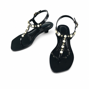 <span class=keywords><strong>Sandali</strong></span> <span class=keywords><strong>Estivi</strong></span> da Donna con Plateau, Suole Sexy in PVC, Scarpe Ortopediche Leggere di Marca con Brillantini - Product Image 3