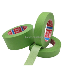 <span class=keywords><strong>Tesa</strong></span> กระดาษที่มีรอยหยักเล็กน้อยสีเขียว<span class=keywords><strong>4338</strong></span>เทปกาวประสิทธิภาพสูงเทปกาวหน้าเดียวทนอุณหภูมิสูง - Product Image 1
