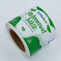 Etiquetas Adhesivas Cuadradas Personalizadas Económicas, Rollo de Etiquetas de PP Resistentes al Agua para Botellas de Cosméticos y Bebidas con Logotipo con Laminado Brillante