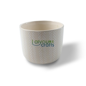 Pots de fleurs en céramique de luxe pour jardinière en dolomite chaude Offre Spéciale, pot de fleurs hexagonal, <span class=keywords><strong>terre</strong></span> <span class=keywords><strong>cuite</strong></span>, ciment, grainage - Product Image 5