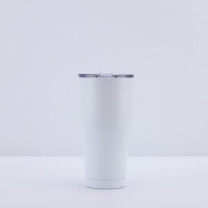 Vaso Térmico de Acero Inoxidable Curvo de 30 oz, Taza Térmica de Doble Pared con Aislamiento al Vacío, con Tapa y Pajita Reutilizable - Product Image 6
