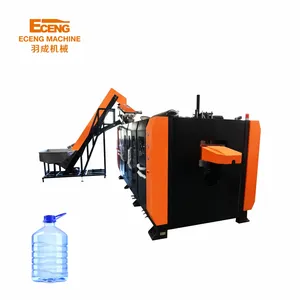 Machine de moulage par soufflage de bouteilles d'eau en plastique PET 5L entièrement automatique/Machine de fabrication de bouteilles d'eau Eceng K5L4