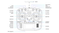 RadioMaster Boxer 2.4G 16CH Émetteur à Gimbals Hall Télécommande ELRS 4-en-1 CC2500 Prise en charge EDGETX avec batterie Lipo pour Drone RC