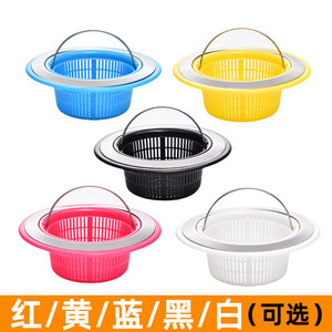 Plastic <b>Kitchen</b> Sink Filter Basket With Drain Strainer For Vegetable Washing And Anti <b>Clogging</b> Protection - Product Image 4