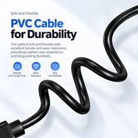 Câble Mini HDMI 2.0 Biaze 4K60Hz en Cuivre Sans Oxygène, Blindage Combiné, Gaine PVC pour Projecteur, Moniteur, Téléviseur, Caméra, Ordinateur