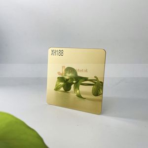 JIS Color <b>Sheet</b> No.4 Golden <b>Mirror</b> Finish 201 304 316 Decorative Stainless Steel <b>Sheet</b> Plate Bending Cutting Welding Services - Product Image 4