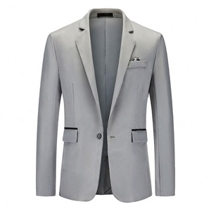 <span class=keywords><strong>Traje</strong></span> de Ocio de Moda para Hombre de <span class=keywords><strong>Talla</strong></span> <span class=keywords><strong>Grande</strong></span>, Primavera y Otoño 2026, <span class=keywords><strong>Chaqueta</strong></span> de <span class=keywords><strong>Traje</strong></span> - Product Image 1