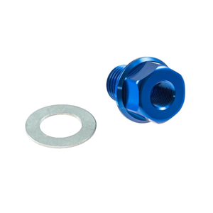 Adaptateur M14x1 à PT1/8 pour sonde <span class=keywords><strong>de</strong></span> température d'huile <span class=keywords><strong>KOSO</strong></span> 25x15mm raccord adaptateur <span class=keywords><strong>de</strong></span> filetage <span class=keywords><strong>de</strong></span> capteur - Product Image 1