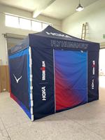 Offre Spéciale Auvent de salon commercial extérieur personnalisé de 10x10 pieds avec porte Tente de qualité supérieure pour les événements en plein air