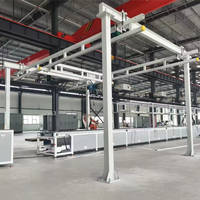 Système de levage flexible KBK pour atelier 1T 2T 3T, type combiné extensible avec chaîne et palan manuel en option