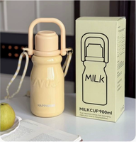 Bouteille d'eau isotherme en acier inoxydable 316 avec logo personnalisé, mignonne, sans BPA, de qualité alimentaire, pour le camping et les sports de plein air