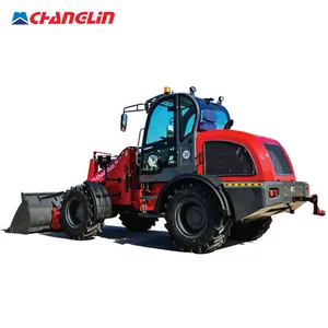 High Quality 2.5Ton 2500kg Small Articulating Articulated Front End Wheel Loader For Garden Farming Construction