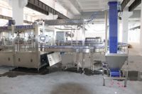 Ligne de production d'eau minérale clé en main 24000BPH pour l'usine de remplissage d'eau en bouteille PET, en acier inoxydable, CE COMARK