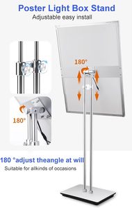 Soporte Vertical de Aluminio para Letreros Luminosos LED, de Alta Luminosidad, para Exhibición Publicitaria - Product Image 6