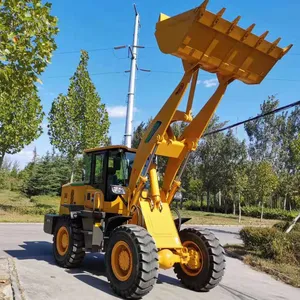 China Construção Farm CE Qualidade Superior 3 Ton Capacidade Fábrica Fornecimento Preço Barato Pequeno Mini Retroescavadeira carregadeira