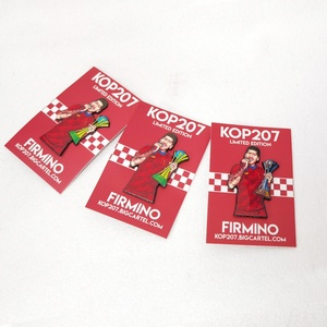 Pins de solapa personalizados al por mayor de clubes de fútbol de la FIFA, pins de esmalte suave y duro, personajes de anime y dibujos animados, logotipos de cuello, temáticas de cruz - Product Image 5