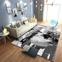 Tapis moderne 3D pour salon