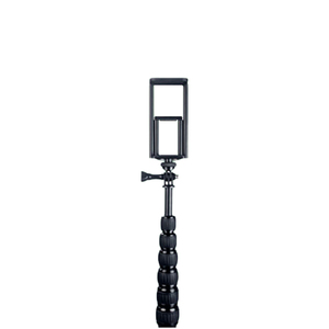 Monopode extensible de haute qualité 500 cm 5 m 5 mètres avec stabilisateur anti-vibration en alliage d'aluminium flexible professionnel - Product Image 4