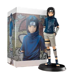 Figura Narutoed infanzia Sasuke edizione di alta qualità decorazione modello in piedi posa grande assemblaggio artigianale