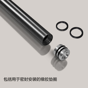 <b>Shower</b> Head Extension Rod 300mm Space Aluminum Minimalist Design Easy Installation Bathroom <b>Accessory</b> - Product Image 2